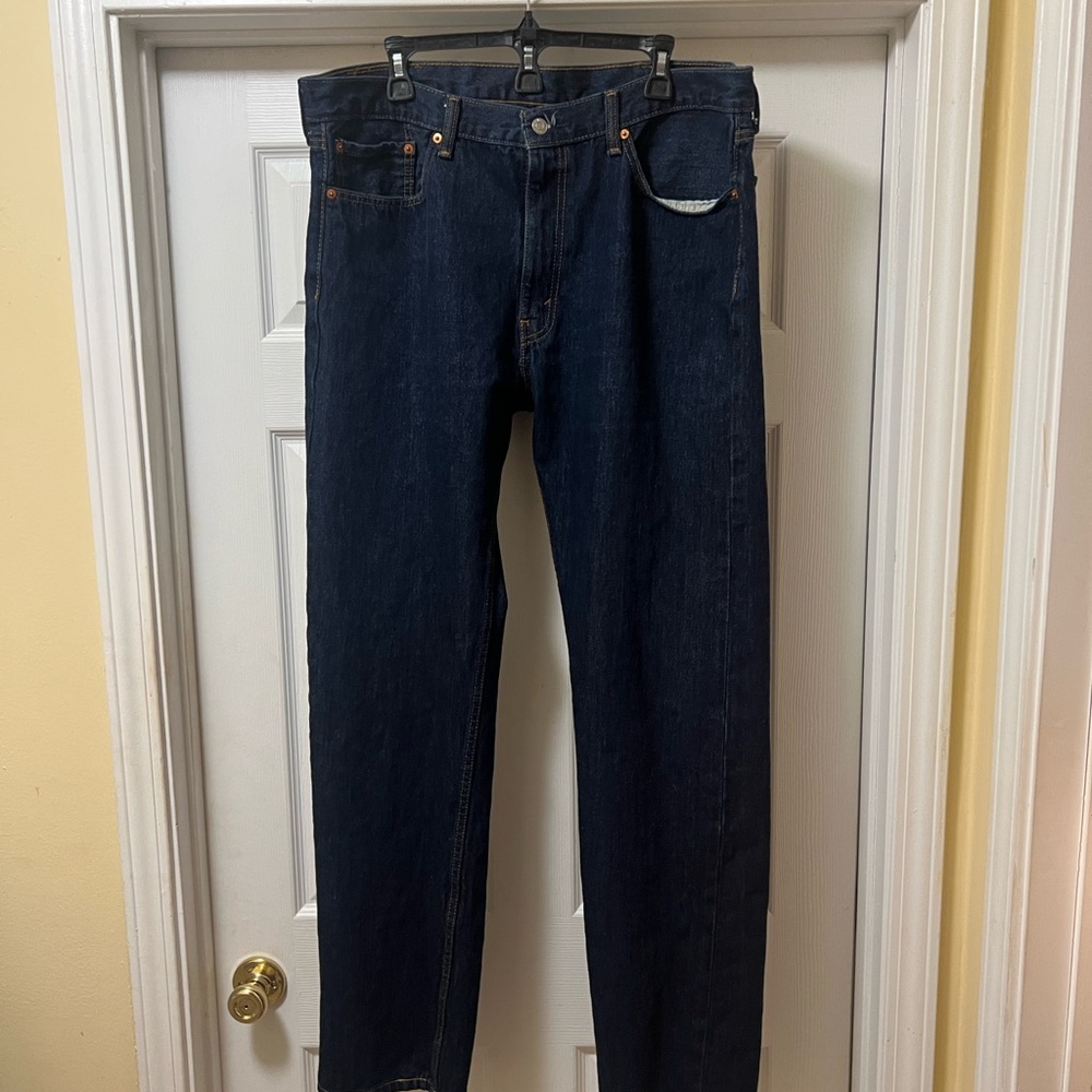 Levi's 505 Men's Straight Dark Indigo Jeans